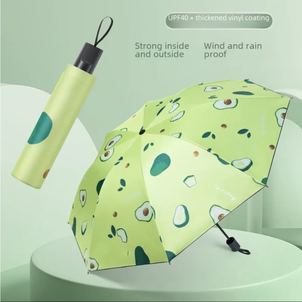 Avocado Print Umbrella